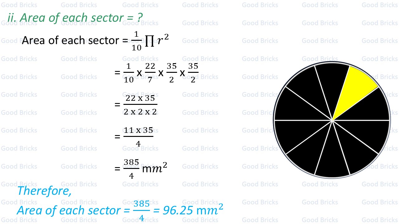 Chapter-11-Areas related to Circles-exercise11.1-9-p3