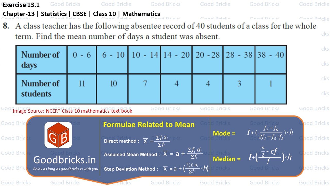 Chapter-13-Statistics-exercise13.1-8