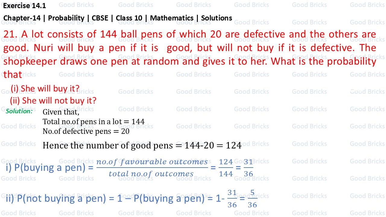 Chapter-14-Probability-exercise14.1-21