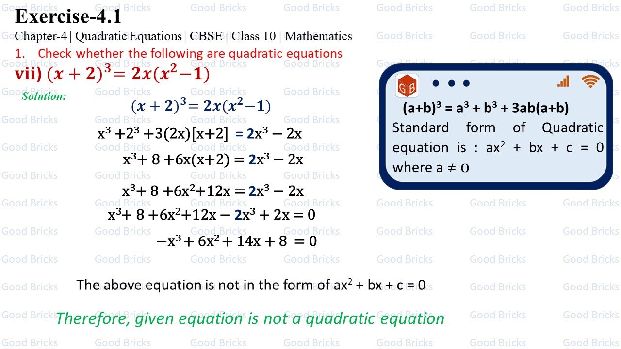 Chapter-4-Quadratic Equations-exercise4.1-1(vii)><br>	
	</div>
	    	
  
  </div>
</div>
<br><br>
<!--feed back and comment starts here-->

<div class=