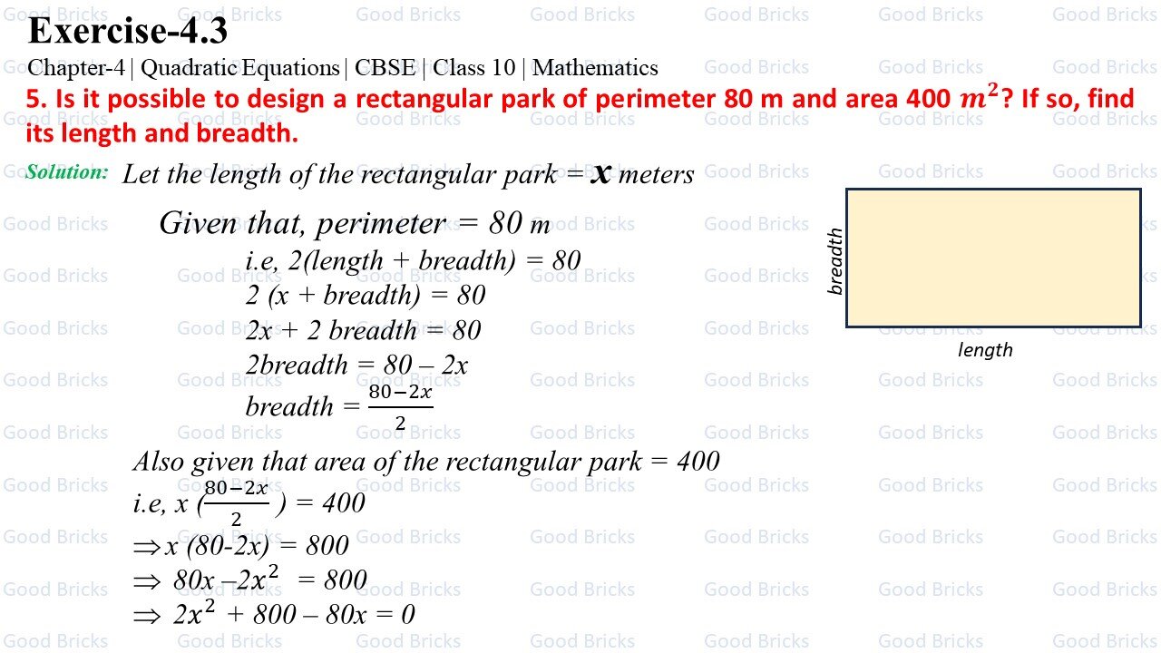 Chapter-4-Quadratic Equations-exercise4.3-5